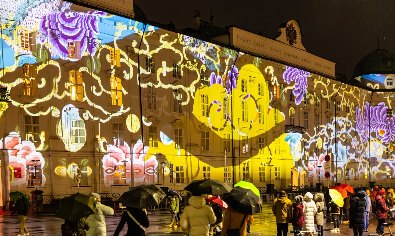 3D Video Mapping Insbrück Hofburg